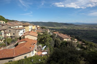 Cortona. Tuscany. İtalya
