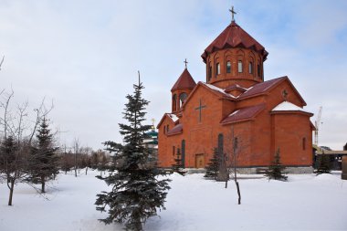 Ekaterinburg. St. Garabed Armenian Church. clipart