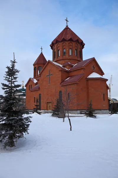 Church of the Holy Temple Karapeta- the Armenian Apostolic Church in the city of Yekaterinburg. Russia. — Stock Photo, Image