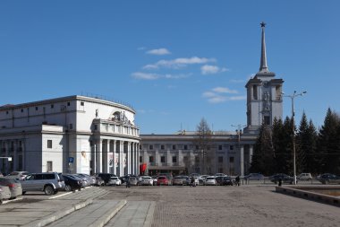 Yekaterinburg, Rusya - 19 Mart 2015: Alan fotoğraf Rus Ordusu.