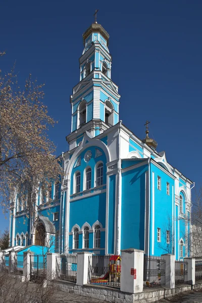 Catedral de la Ascensión (Iglesia de la Ascensión). Ekaterinburg. Rusia . —  Fotos de Stock