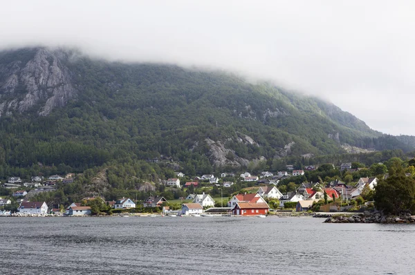 Lysefjord manzara. Norveç. — Stok fotoğraf