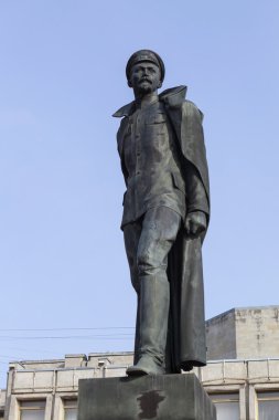 St. Petersburg, Rusya - 05 Nisan 2015: Dzerzhinsky anıt fotoğraf.