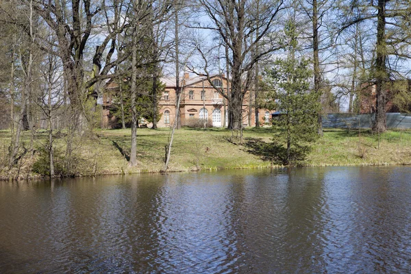 Herrgård Olenins Priyutino. Herrgården. Vsevolozhsk. Leningrad Region. — Stockfoto