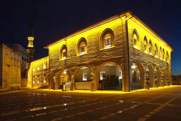 Haji Bayram Mosque at night. Ankara. Turkey. — Stock Photo, Image