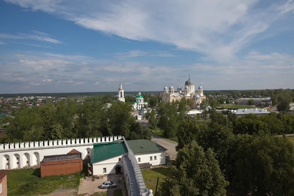 Svatý Mikulášský Klášter Klášter Ruského Pravoslavného Kostela Městě Sverdlovsk Verkhoturye — Stock fotografie