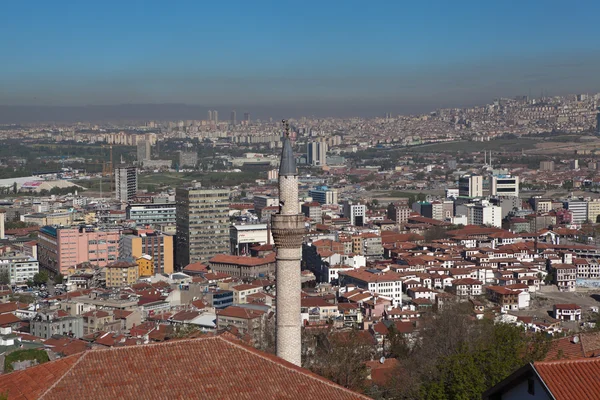 Map of Ankara citadel with Hizar. Turkey