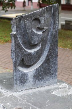 Anıt mektup Y. Polotsk. Belarus.