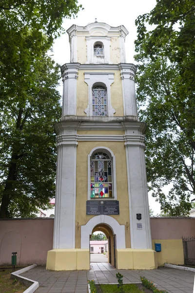 Monasterio Benedictino. Brahma-campanario. Shults. Belarús — Foto de Stock