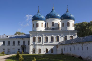Yuriev Manastırı. Kutsal Haç Katedrali. Velikiy Novgorod