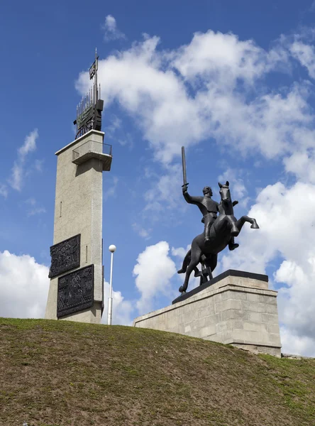 Velikiy novgorod, russland - 08. August 2015: Foto des Siegesdenkmals. — Stockfoto