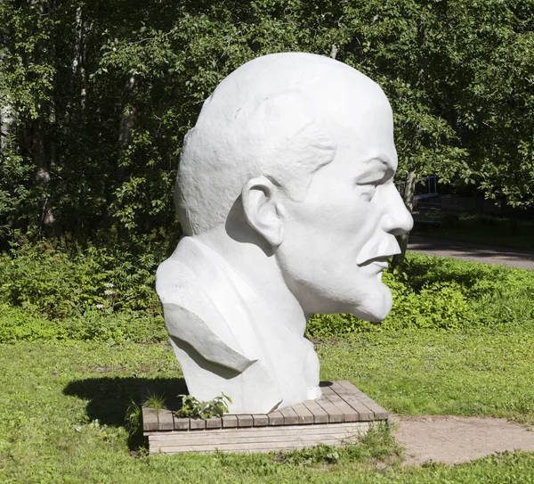 RAZLIV, RÚSSIA - 15 de agosto de 2015: Foto do busto de Lenine . — Fotografia de Stock