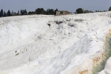 Pamukkale, Türkiye. Traverten.
