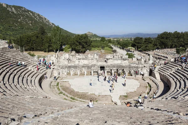 EPHESUS, TURKEY - 09 Mayıs 2015: Bolşoy Tiyatrosu Fotoğrafı.