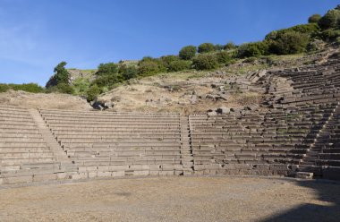 Amphitheater. Troy. Turkey.