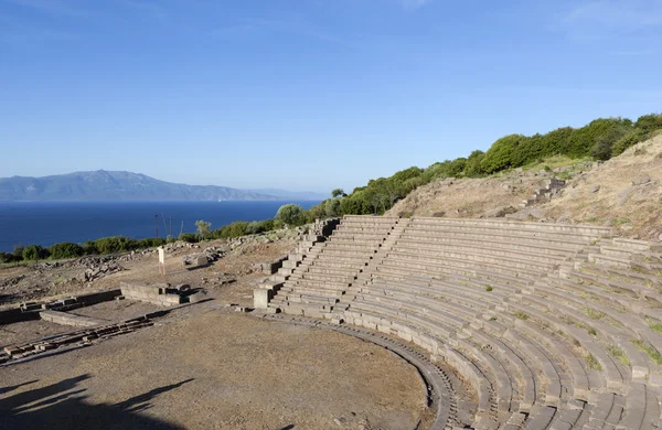 Amphitheater. Troy. Turkey.