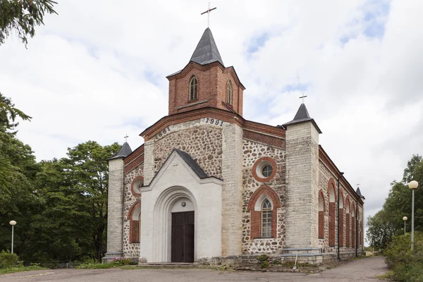 Kirch St. John the Baptist in Gubanitsah. Leningrad region. Russia. — Φωτογραφία Αρχείου