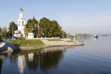 UST-IZHORA, RUSSIA -  SEPTEMBER 13, 2015: Photo of Alexander Nevsky Church.