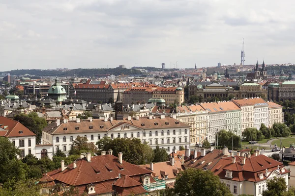 Pohled na prahu z vrcholu. Česká republika. — Stock fotografie