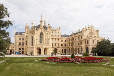 Castle Lednice fotoğrafı Lednice, Çek Cumhuriyeti - 03 Eylül 2015:.