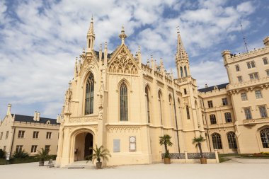 Kale Lednice. Çek Cumhuriyeti.