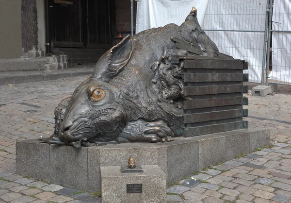 Nürnberg, Deutschland - 04. September 2015: Foto des Hasen durer. — Stockfoto