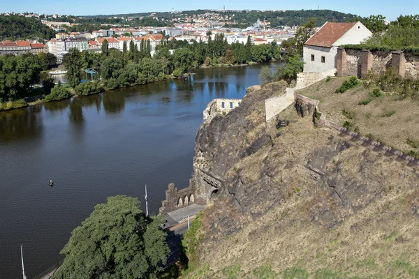 Vue sur Prague depuis Visegrad. République tchèque — Photo