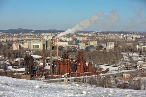 Nizhny Tagil Sverdlovsk Bölgesi Rusya Federasyonu Kasım 2015 Inşaatta Patlama — Stok fotoğraf