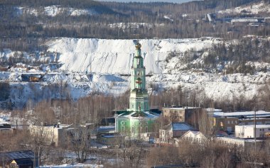 Ortak inanç Holy Trinity Kilisesi. Nizhny Tagil. Sverdlovsk bölge. Rusya.