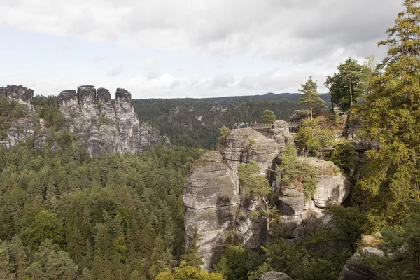 Parc Naturel Bastei. La Saxe. Allemagne . — Photo