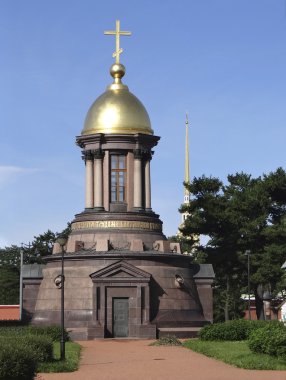 Tapınak-Şapel Holy Trinity. St. Petersburg. Rusya.