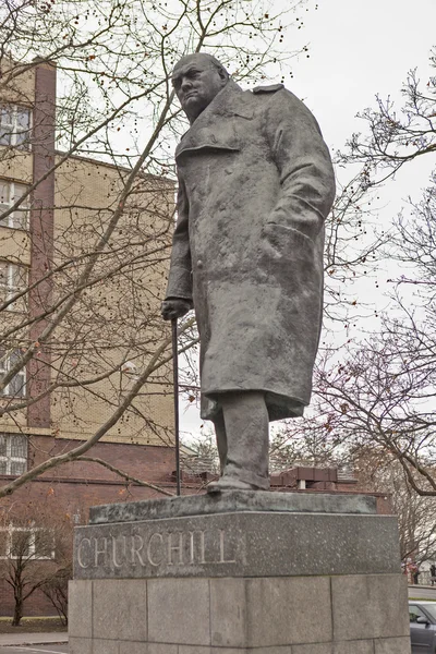 Monument à Winston Churchill. Prague. République tchèque . — Photo