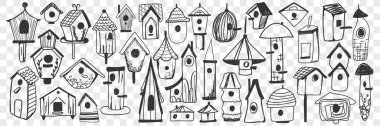 Kuş evi çizim seti
