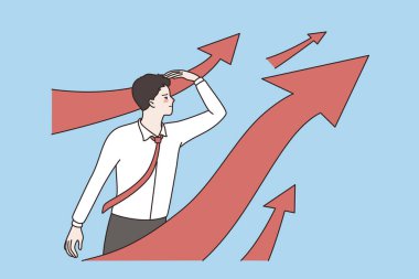 İş fırsatları ve kalkınma kavramı.