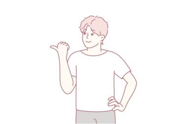 Rahatlamış gülümseme ve davetkar duruş ile taraf tutan adam, ürün perdesi, özel ders ya da turne için ideal dostça destek titreşimleri, yaklaşılabilir rehberlik ve hareketli yönlendirmeyi vurguluyor.,