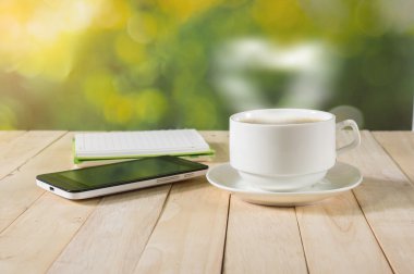 sıcak kahve fincan.