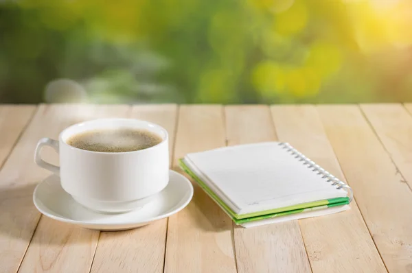 Warm cup of coffee. Stock Image