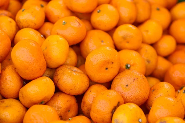 新鮮なオレンジがたくさんあり — ストック写真
