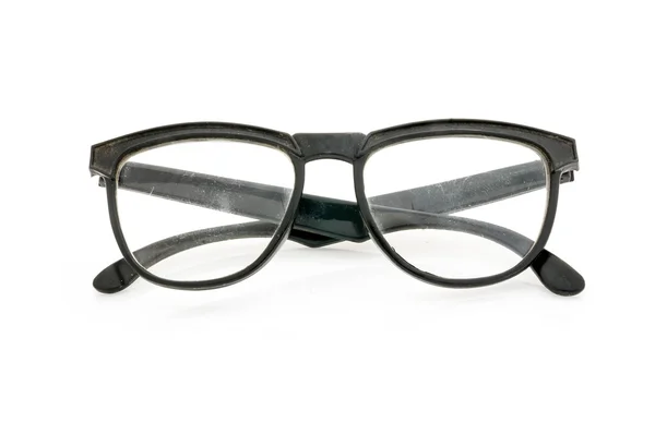 Velhos óculos de olho preto — Fotografia de Stock
