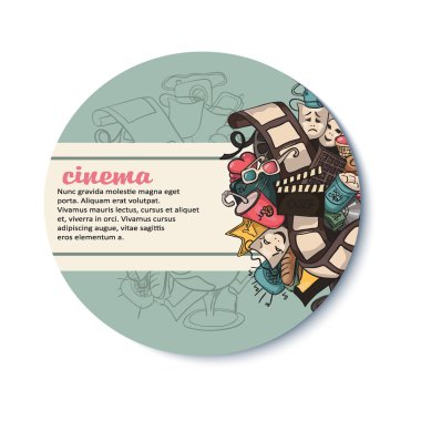 Sinema Film tasarım afiş