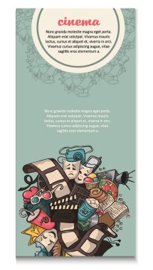 Sinema Film tasarım afiş