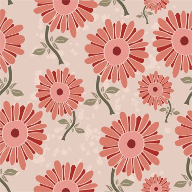 Kusursuz çiçek deseni