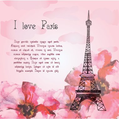 Eyfel Kulesi Printcard