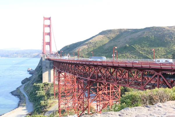 Golden Gate Bridge, San Francisco, Califórnia, EUA — Fotografia de Stock