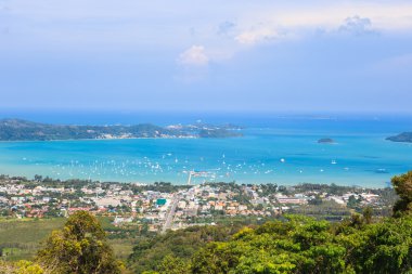 Phuket Adası olay yerinden büyük Buda View point
