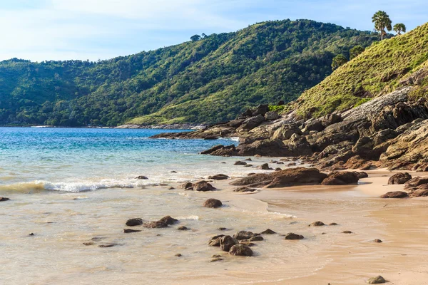 Spiaggia di Yanui nell'isola di Phuket, Thailandia Immagine Stock