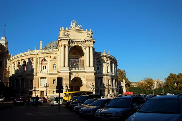 Одесса, Украина, 27 октября 2014.Opera and Ballet in Odessa in the fall — стоковое фото