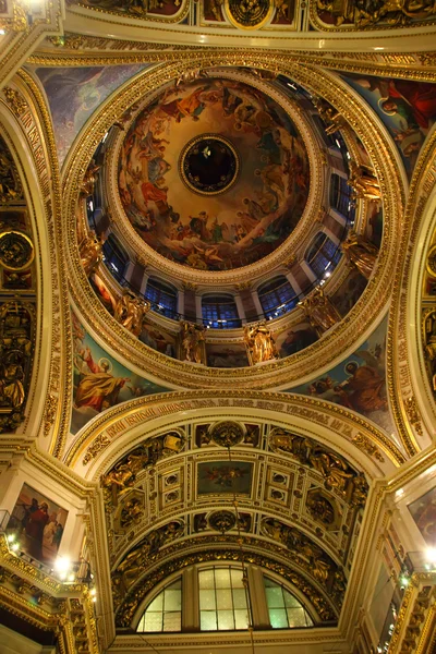 Výzdoba katedrály svatého Isaaca — Stock fotografie