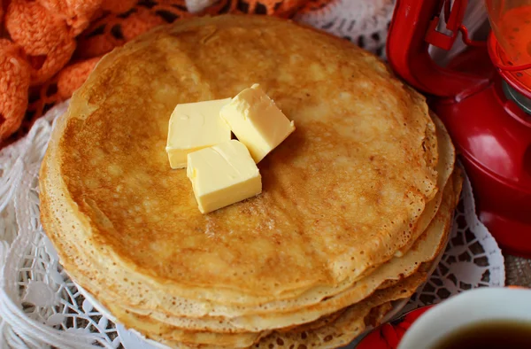 バターのパンケーキ — ストック写真