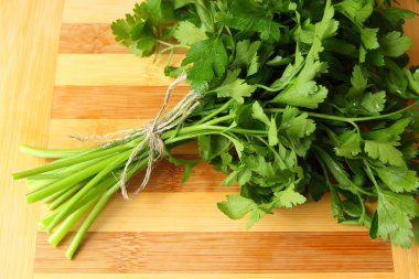 Demet taze maydanoz gemide